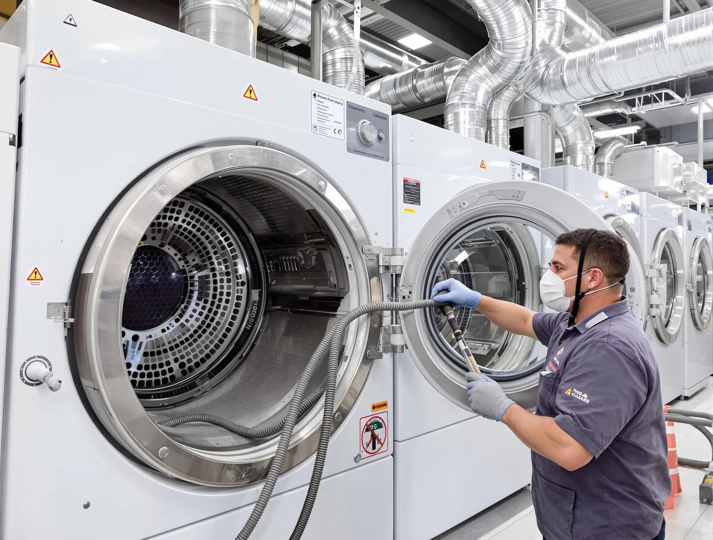 Industrial-grade dryer vent cleaning by Los Chaves Dryer Vent Cleaning in Los Chaves