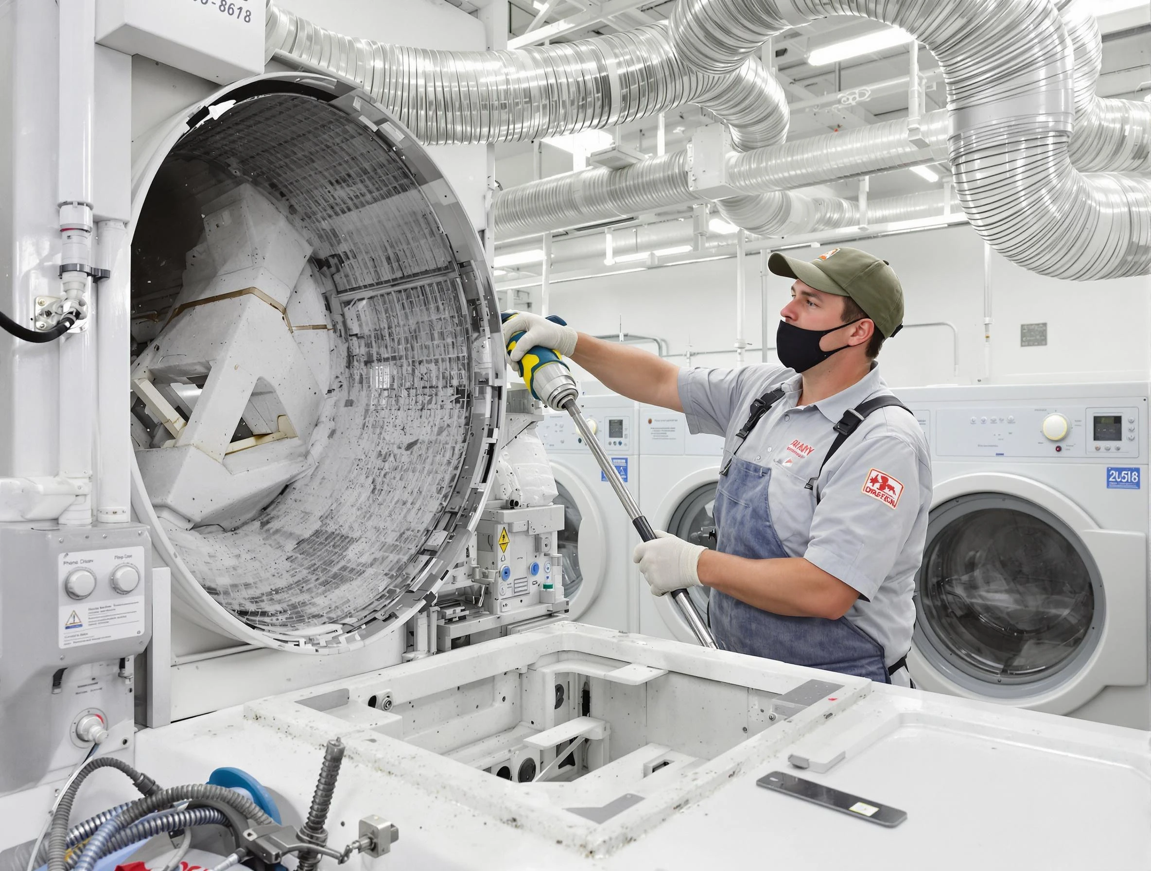 Commercial Dryer Vent Cleaning in Los Chaves